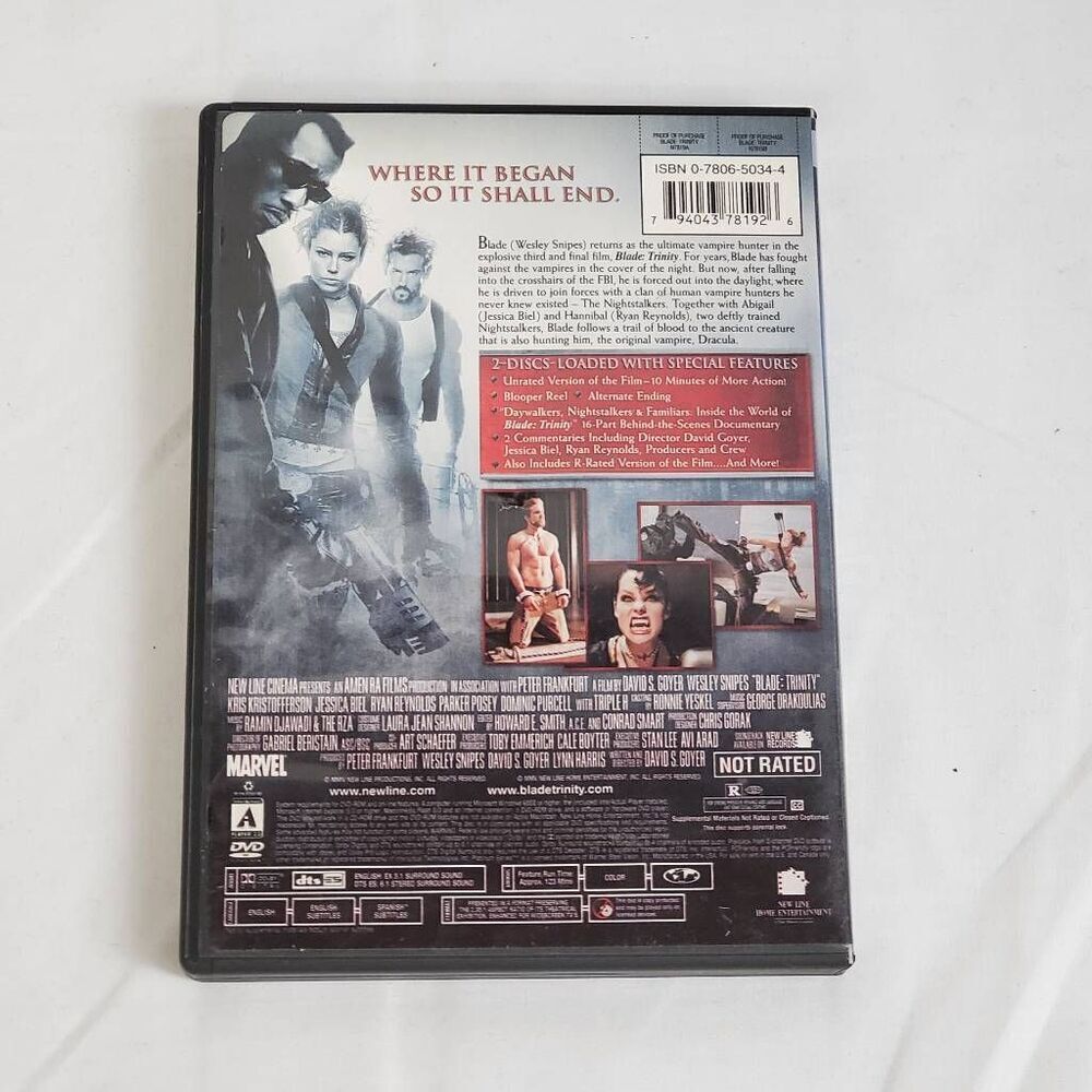 Blade Trinity (Unrated Version, 2-Disc) - Picture 4 of 4